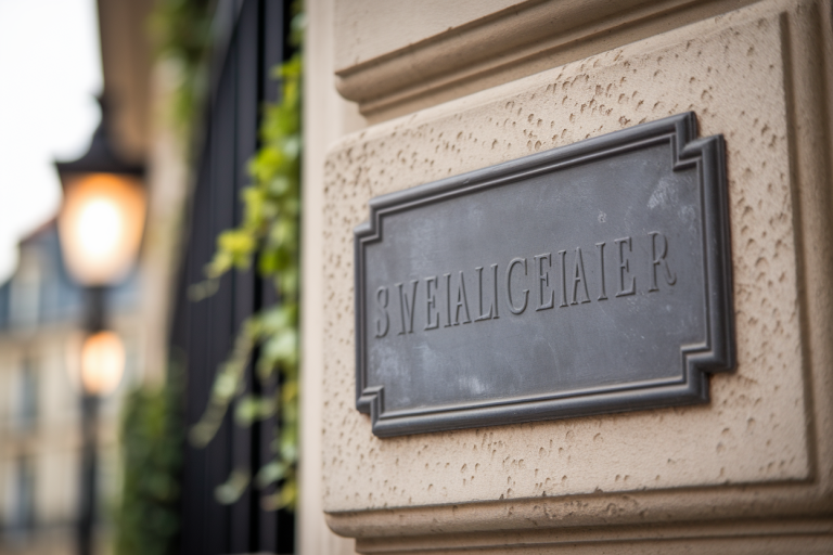Avenue Montaigne : Plaques en Hommage aux Couturiers Oubliés de la Mode