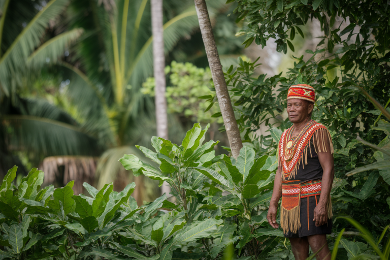 chef-kanak-tenue-traditionnelle-jungle