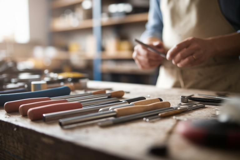 outils-etabli-personne-tablier