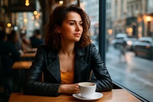 femme-charismatique-cafe-urbain-vibrant