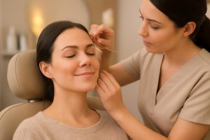 femme-soin-visage-epilation-salon