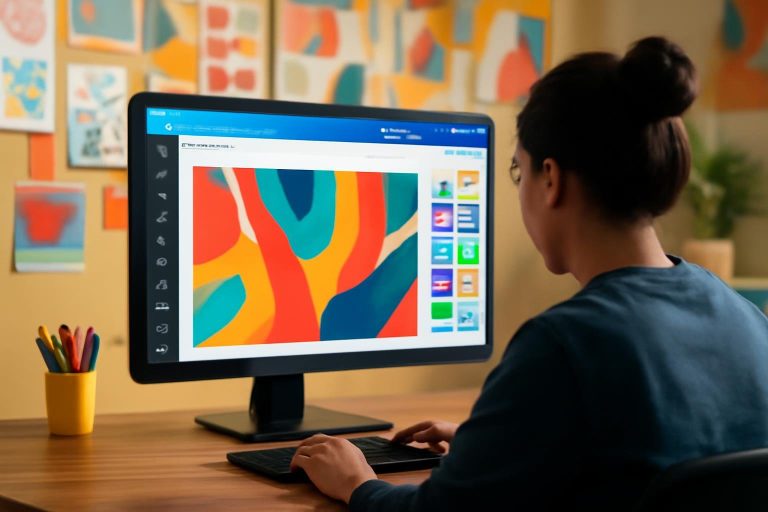 personne-bureau-ordinateur-espace-creatif