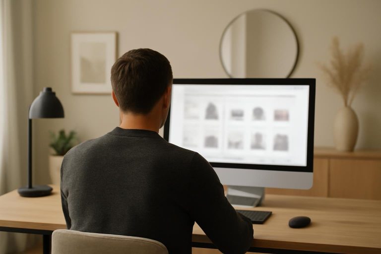 personne-dos-bureau-moderne-ecran