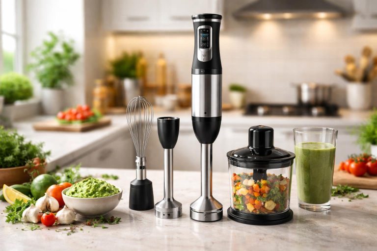 cuisine-moderne-pied-presseur-ingredients-ustensiles