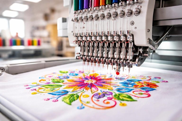 machine-broder-motifs-tissu-couleur